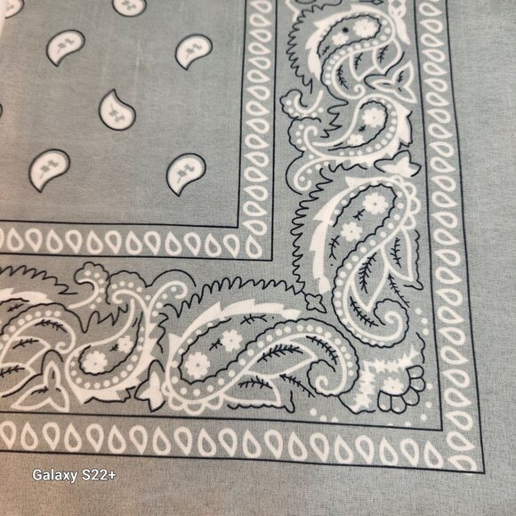 Pink Purple Gray Colorful Bandanas 21x21 Inch Square Western Style - Picture 6 of 9